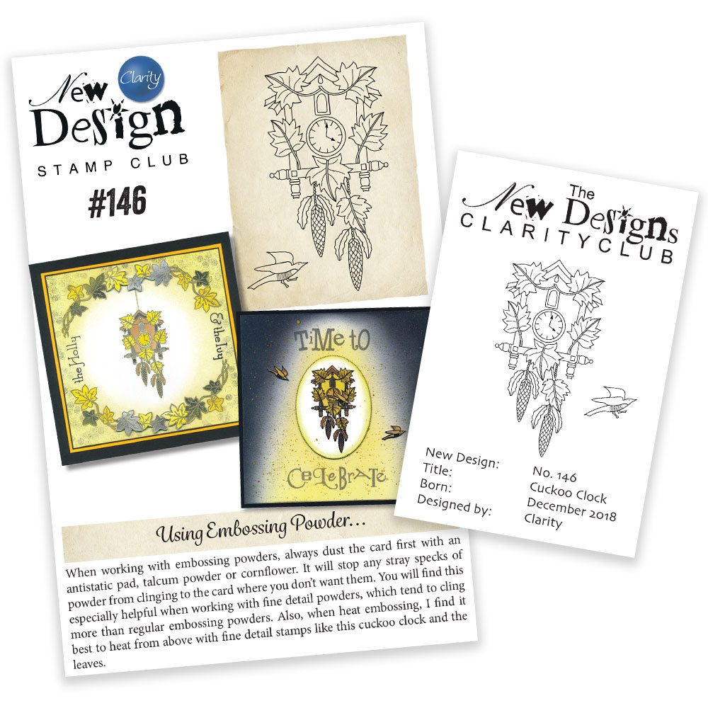 New Design Stamp Club Back Issue - 146 - Cuckoo Clock