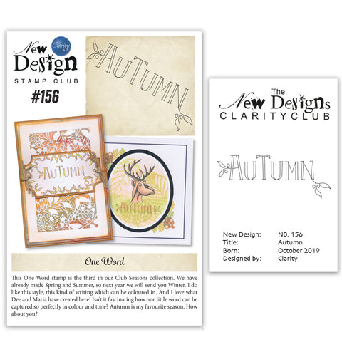 New Design Stamp Club Back Issue - 156 - Autumn