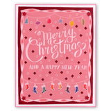 Merry Christmas A5 Square Groovi Plate