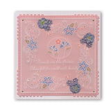 Tina's Flower Swirl Spacer Groovi Go! Spacer Plate