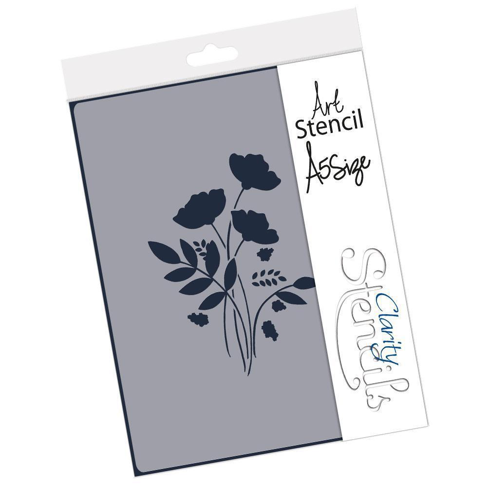 Tina's Floral Spray A5 Stencil