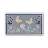 Baby Tina's Butterfly Fun A6 Square Groovi Plate