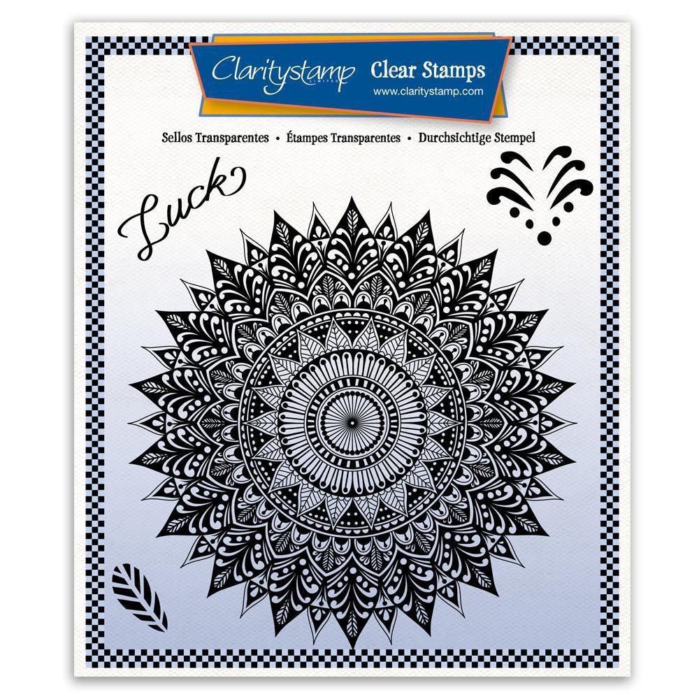 CLEARANCE Tina's Luck Mandala A5 Square Stamp Set