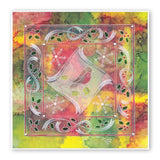 Tina's Holly Frame A5 Square Groovi Plate