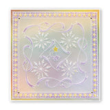 Tina's Snowflake Frame A5 Square Groovi Plate