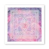 Tina's Star Frame A5 Square Groovi Plate