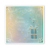 Tina's Star Frame A5 Square Groovi Plate