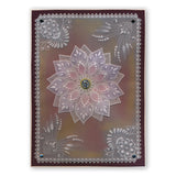 Tina's Henna Corners 2 A4 Square Groovi Plate