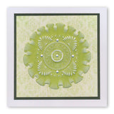 Tina's Henna Corners 2 A4 Square Groovi Plate