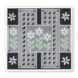 Tina's Geo Layering Rectangles A5 Square Groovi Plate