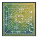 Tina's Floral Parchlets Collection A6 Square Groovi Plate Collection