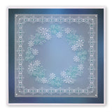 Tina's Rosie Doodles A5 Square & Groovi Border Plate Set