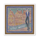 Town A5 Square Groovi Plate