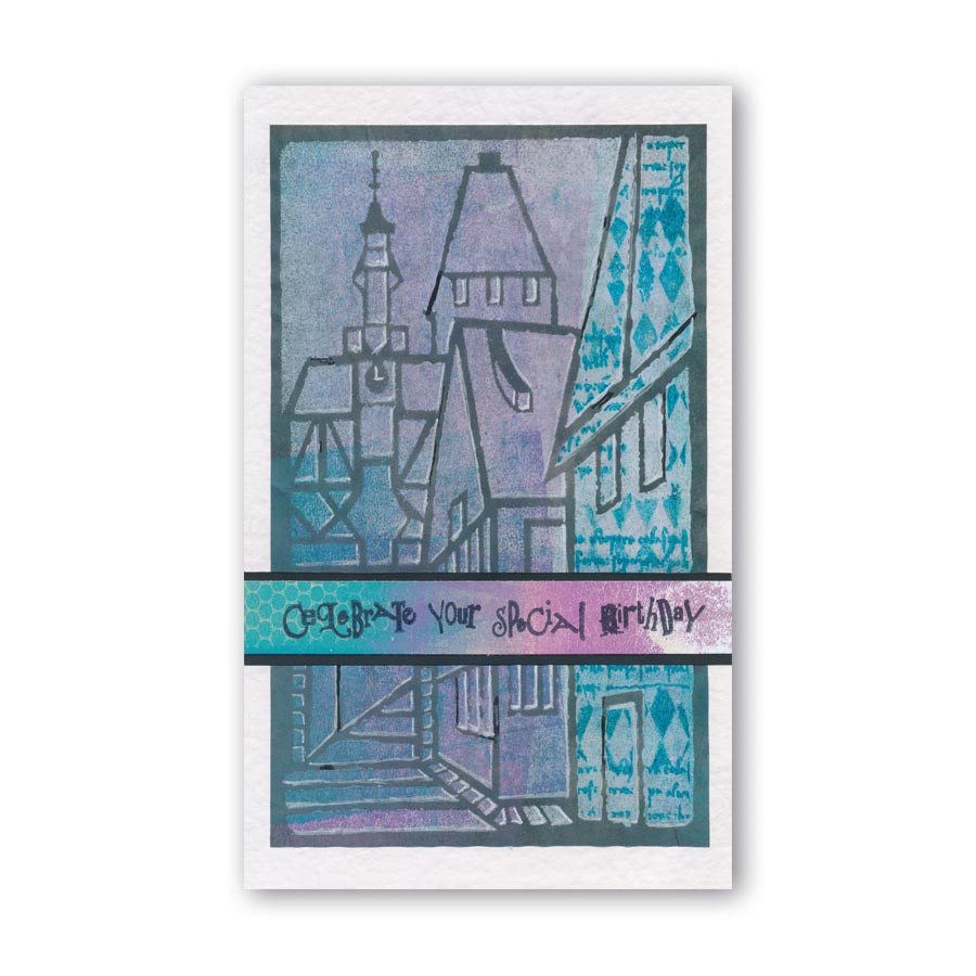 Tower House A5 Stencil