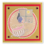 Twas the Night 1-5 A6 Square Groovi Plate Set