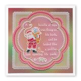 Twas the Night 11 - Santa's Pack A6 Square Groovi Baby Plate