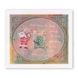 Twas the Night 13 - Chair A6 Square Groovi Baby Plate