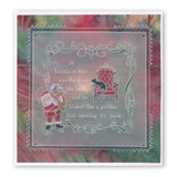 Twas the Night 13 - Chair A6 Square Groovi Baby Plate