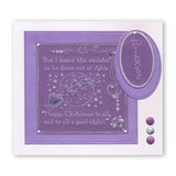 Twas the Night 15 - Good Night A6 Square Groovi Baby Plate
