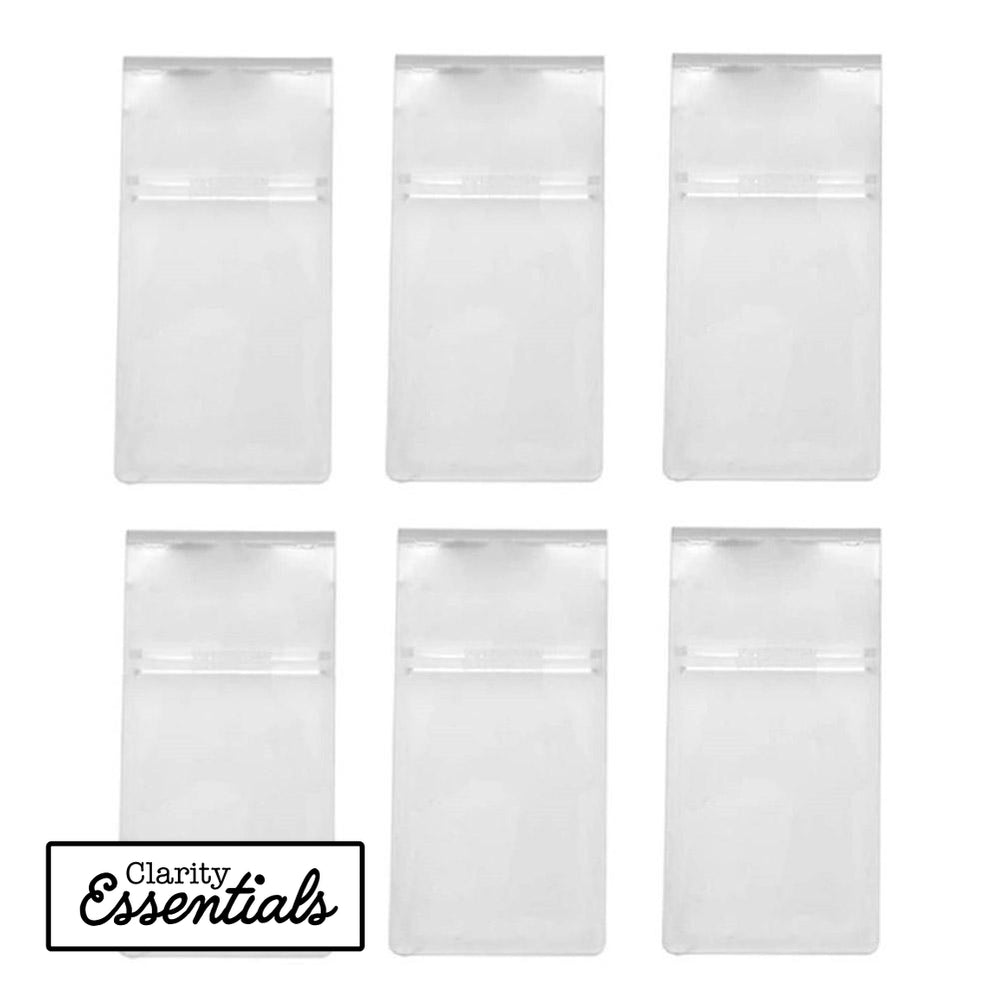 Pack of 6 Vertical Super Long Mounts