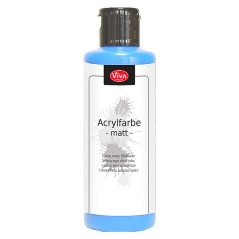 Viva Decor Acrylic Matte Paint - Middle Blue