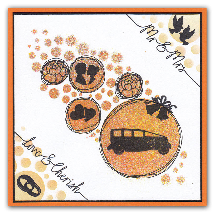 Wee Folk 6 Wedding Stamp Set