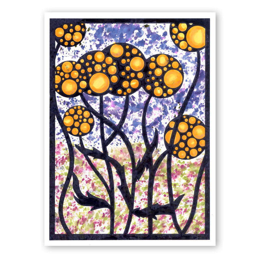 Wild Grasses Stencil Set A5