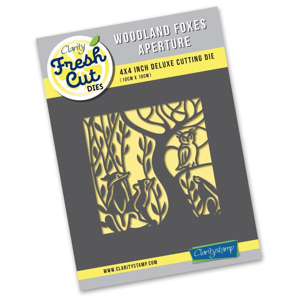 Woodland Foxes Aperture Clarity Fresh Cut Die
