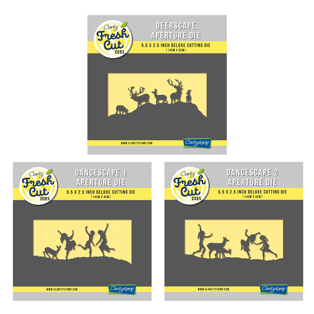 Woodland Scene Aperture Fresh Cut Die Collection