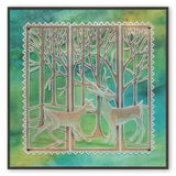 Woodland Animals A5 Square Groovi Plate