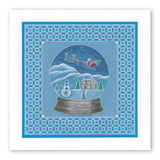 Festive Quartet & Spacer A6 Square Groovi Plate Set