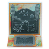Woodland Animals & Treescape A5 Square Groovi Plate Set