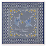 Angels & Stars A5 Square Groovi Plate