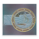 Sailor Round A5 Square Groovi Plate