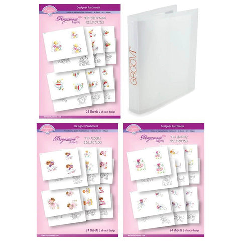 Parchment Poppets Collection - Artwork by Marina Fedotova