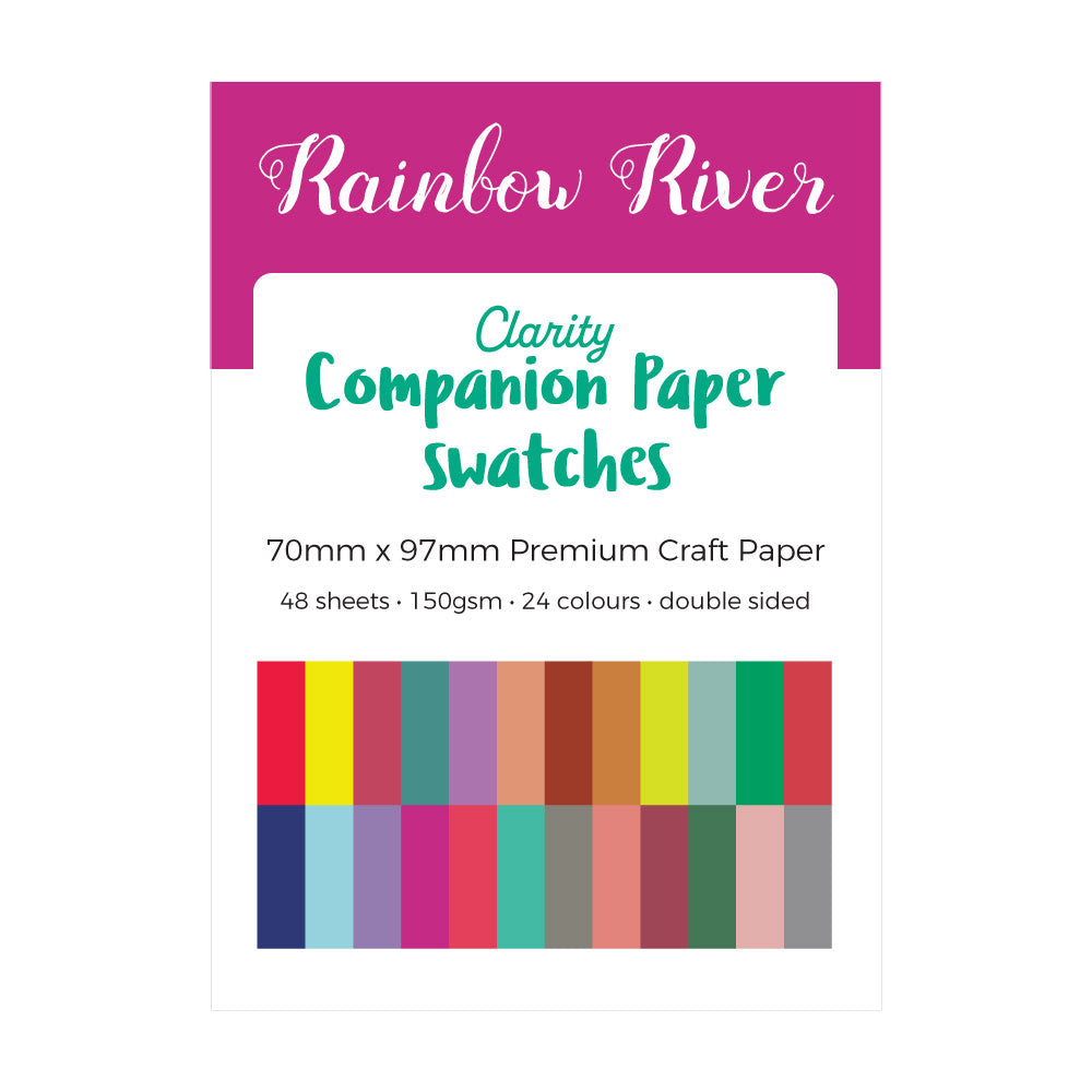 CLEARANCE Rainbow River Companion Paper Swatches