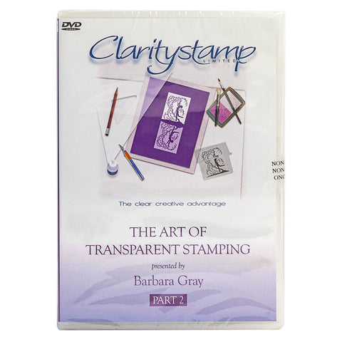 CLEARANCE The Art Of Transparent Stamping No. 2 DVD