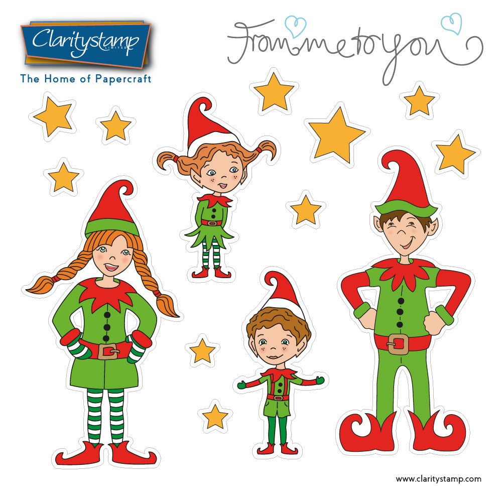 Elves - Stocking Stuffer Stickers