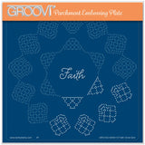 Josie's Faith - Circular (Straight) Lace Duet A5 Square Groovi Grid