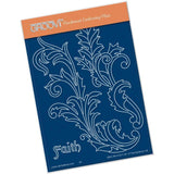 Faith Filigree Swirls A6 Groovi Plate