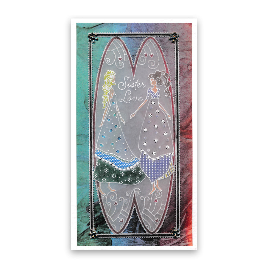 Framework Rectangles A4 Square Groovi Plate