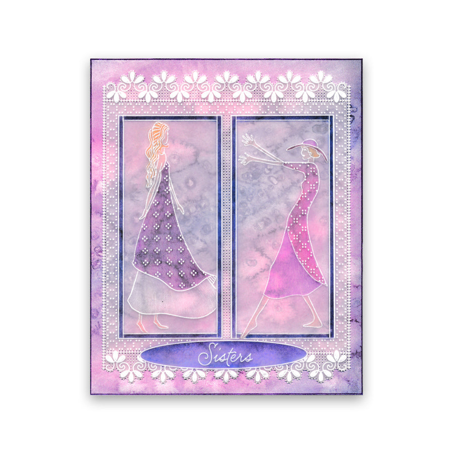 Framework Rectangles A4 Square Groovi Plate