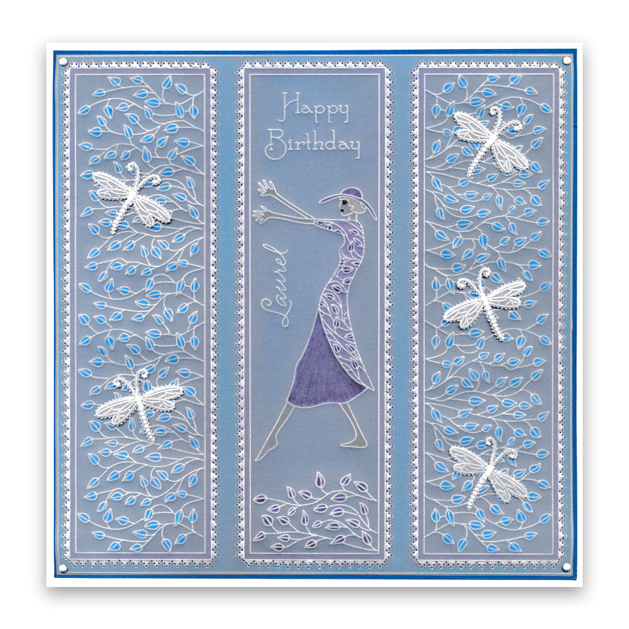 Framework Rectangles A4 Square Groovi Plate