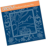 Panoramic - Vista A5 Square Groovi Plate