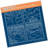 Panoramic - Quarterette A5 Square Groovi Plate