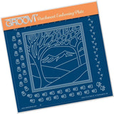 Panoramic - Two Trees A5 Square Groovi Plate
