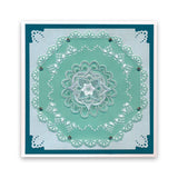 Mahalo Mandala A6 Square Groovi Baby Plate