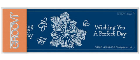 Tina's Springtime Flowers Sending Love Groovi Spacer Plate