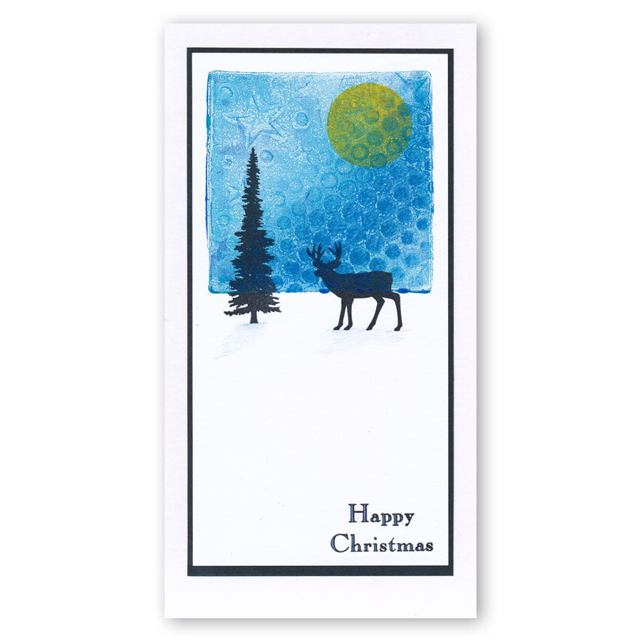 Leafy Swirl & Dotty Wave 4" x 4" Stencil Set