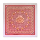 Nested Squares Lace Fancy Frames A5 Square Groovi Plate